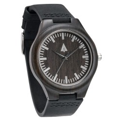 Classic Ebony Theo Monochrome leather