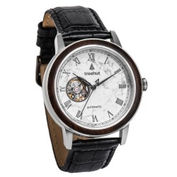 Atlas White Marble Black