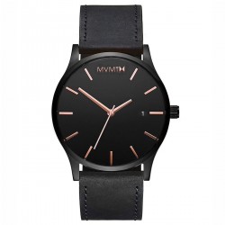 CLASSIC BLACK ROSE LEATHER