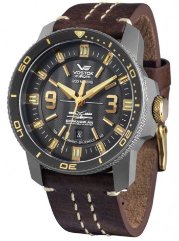 NH35A-546H515 Titanium Mens Automatic Watch Ekranoplan