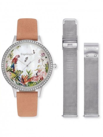 ERWO-PARADISE-01 Ladies' Watch Set with Exchangeable Strap Paradise